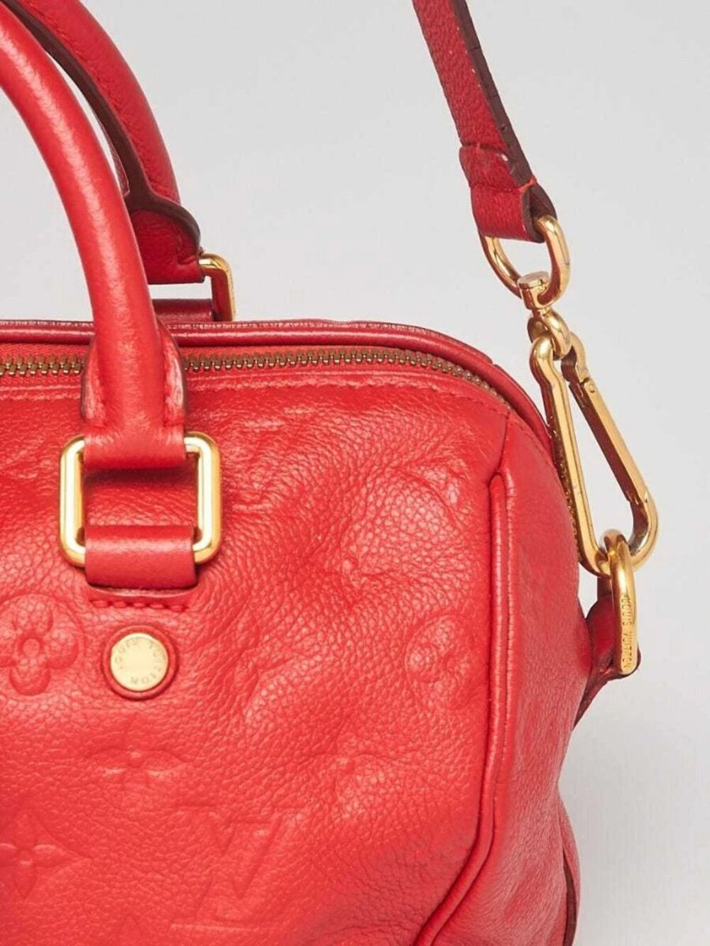Louis Vuitton Orient Monogram Empreinte Leather Speedy 25 Bandouliere Bag - Picture 7 of 12